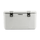 Steamy Cool 120 (120 Liter) Kühlbox Weiß + 1x Kühlelement XXL mit großem Rabatt