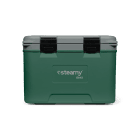 Steamy BMX 21 (21 Liter) Kühlbox Grün + 2x Kühlelement Medium mit großem Rabatt