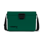 Steamy Classy (12 Liter) Kühlbox Pine Green + 2x Kühlelement Klein mit großem Rabatt