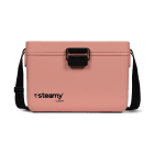 Steamy Classy (12 Liter) Kühlbox Salmon Pink + 2x Kühlelement Klein mit großem Rabatt
