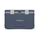 Steamy Cool 50 (50 Liter) Kühlbox Blau + 2x Kühlelement Large mit großem Rabatt