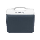 Steamy Sport 15 (15 Liter) Kühlbox Blau + 1x Kühlmatte (88 Würfel) mit großem Rabatt