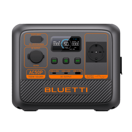 Bluetti AC50P - 700W (504Wh) Portable Powerstation