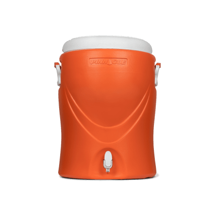 Pinnacle Platino 10 Gallon (40 liter) Isolierter Getränkespender Orange 