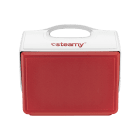 Steamy Sport 15 (15 Liter) Kühlbox Rot + 1x Kühlmatte (88 Würfel) mit großem Rabatt